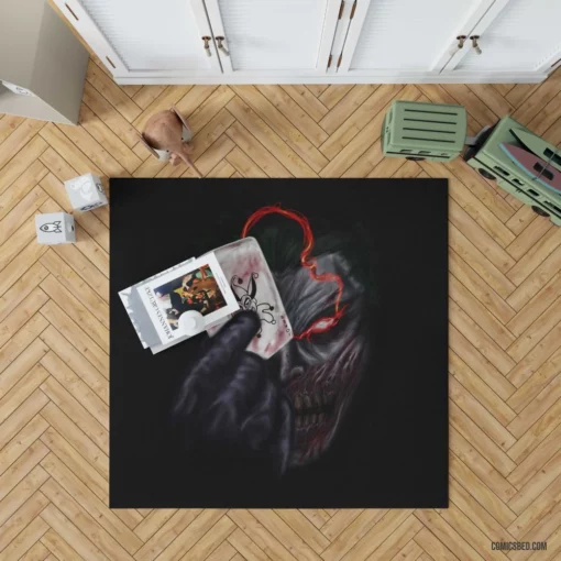 Joker DC Iconic Clown Comic Rug