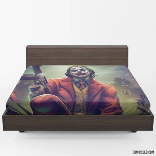 Joker DC Iconic Villain Comic Fitted Sheet