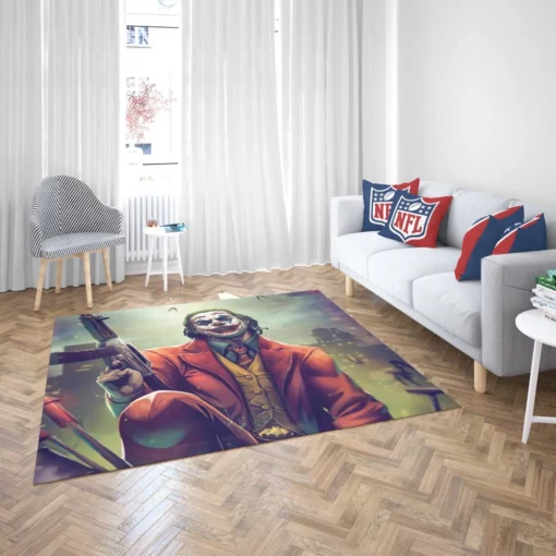 Joker DC Iconic Villain Comic Rug 2