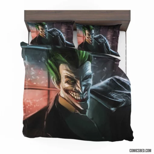 Joker DC Intriguing Adversary Comic Bedding Set 1