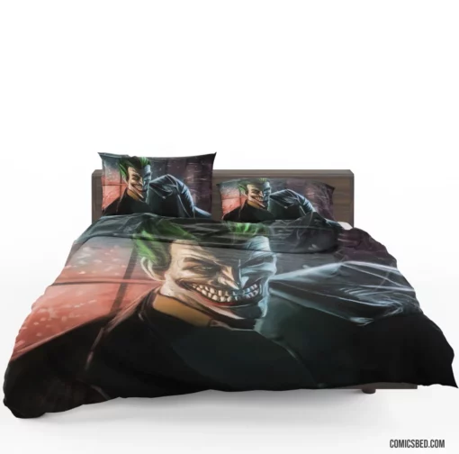 Joker DC Intriguing Adversary Comic Bedding Set