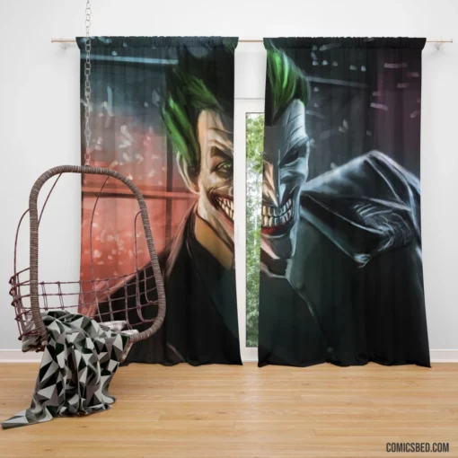 Joker DC Intriguing Adversary Comic Curtain