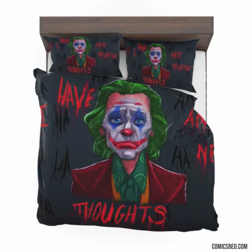 Joker DC Laughter in Shadows Comic Bedding Set 1