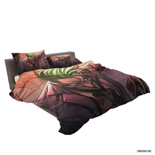 Joker DC Legendary Enigma Comic Bedding Set 2