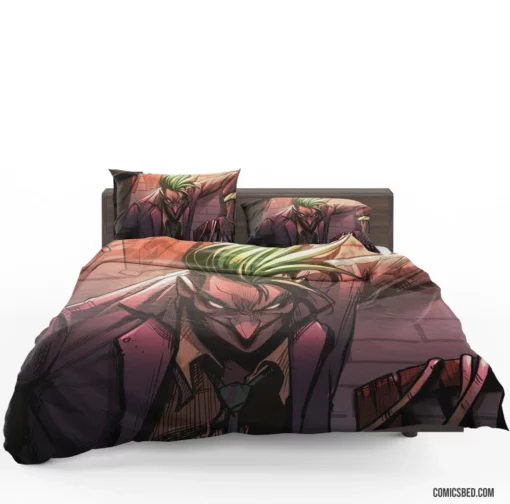 Joker DC Legendary Enigma Comic Bedding Set