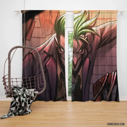 Joker DC Legendary Enigma Comic Curtain