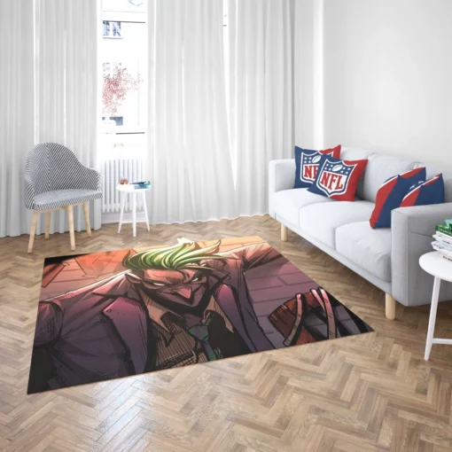 Joker DC Legendary Enigma Comic Rug 2