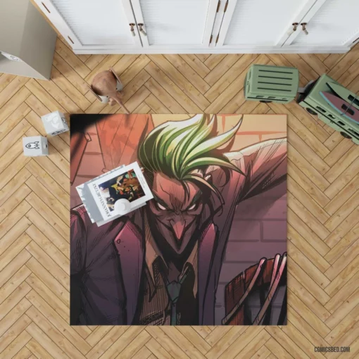 Joker DC Legendary Enigma Comic Rug