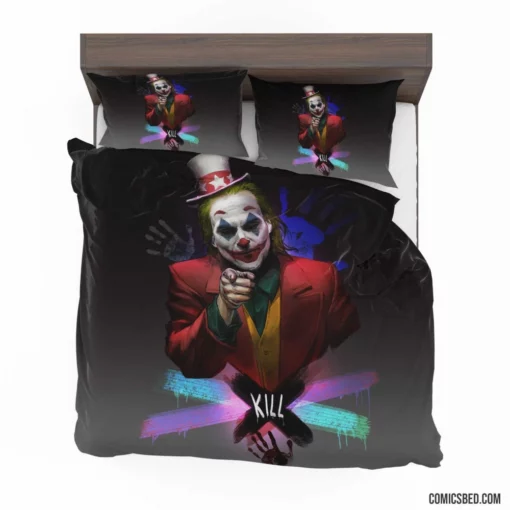 Joker DC Legendary Villain Comic Bedding Set 1