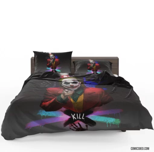 Joker DC Legendary Villain Comic Bedding Set