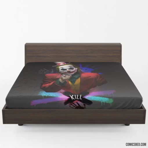 Joker DC Legendary Villain Comic Fitted Sheet