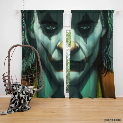 Joker DC Masked Mystery Comic Curtain