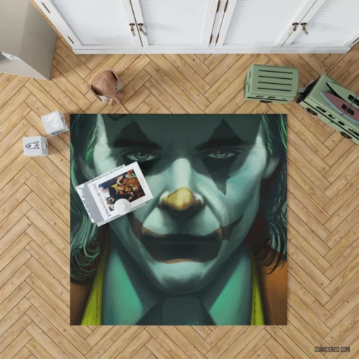 Joker DC Masked Mystery Comic Rug