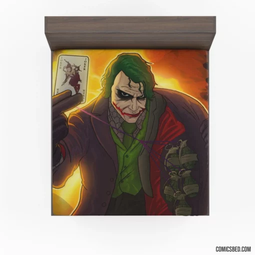 Joker DC Master of Emotion Comic Fitted Sheet 1