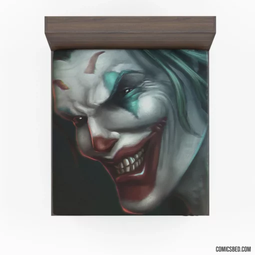 Joker DC Mirthful Comic Fitted Sheet 1