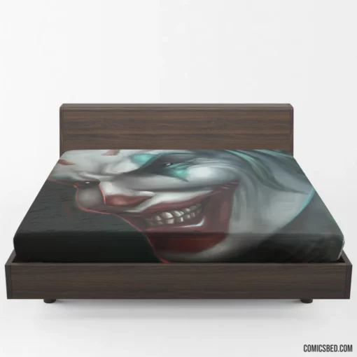 Joker DC Mirthful Comic Fitted Sheet