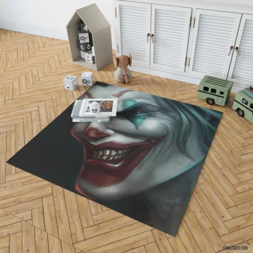 Joker DC Mirthful Comic Rug 1