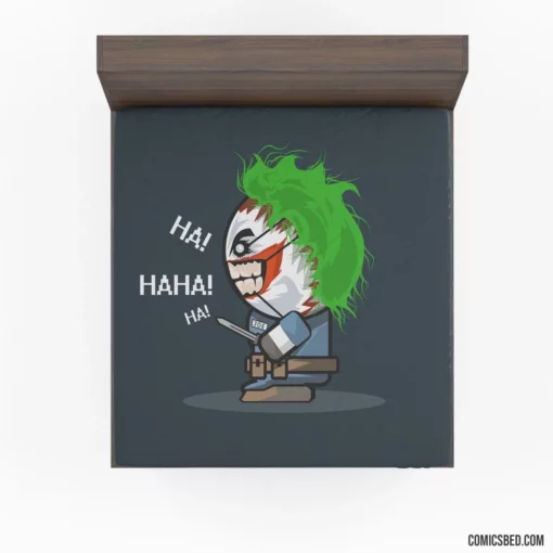 Joker DC Mischief Incarnate Comic Fitted Sheet 1