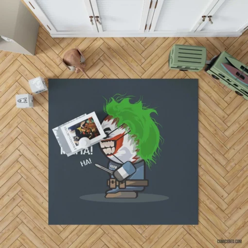 Joker DC Mischief Incarnate Comic Rug