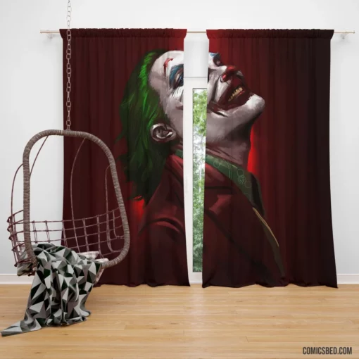 Joker DC Mischief Master Comic Curtain