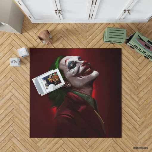 Joker DC Mischief Master Comic Rug