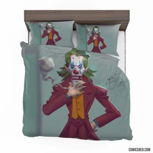 Joker DC Mischief Unleashed Comic Bedding Set 1