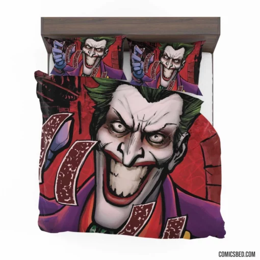 Joker DC Mischievous Villain Comic Bedding Set 1