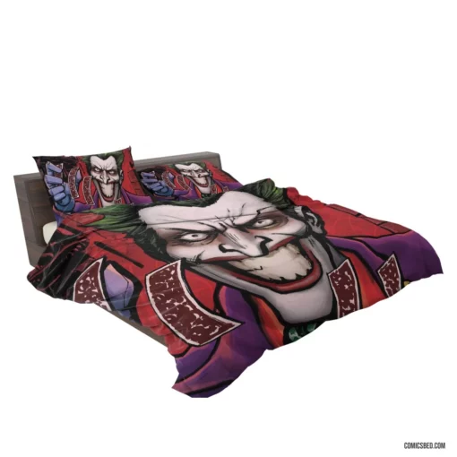 Joker DC Mischievous Villain Comic Bedding Set 2