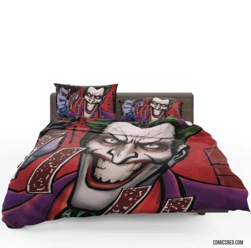 Joker DC Mischievous Villain Comic Bedding Set