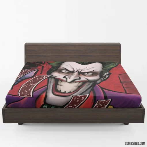 Joker DC Mischievous Villain Comic Fitted Sheet