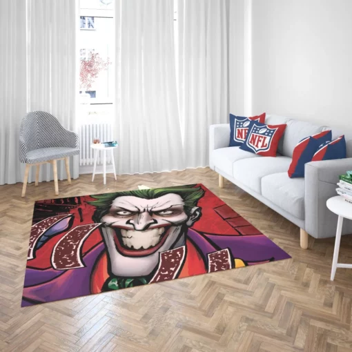 Joker DC Mischievous Villain Comic Rug 2