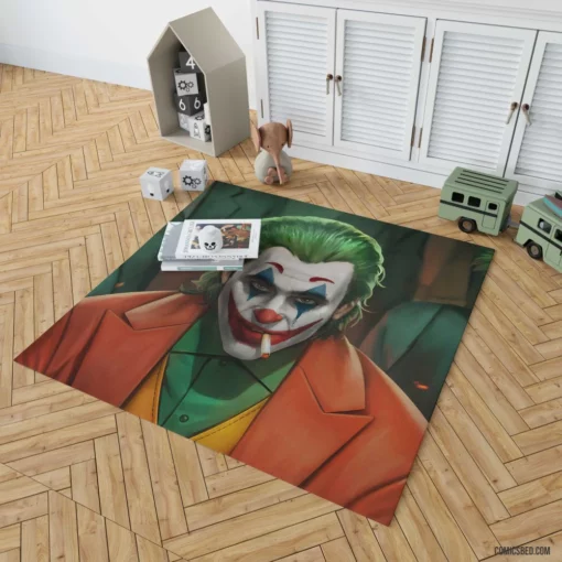 Joker DC Mysterious Joker Comic Rug 1