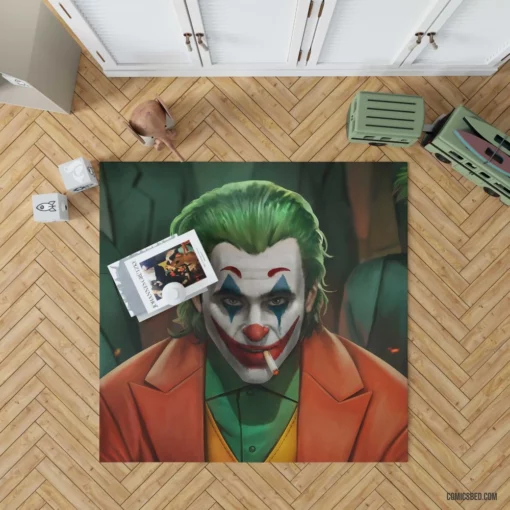 Joker DC Mysterious Joker Comic Rug