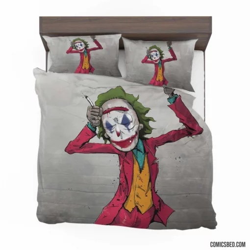 Joker DC Mysterious Persona Comic Bedding Set 1