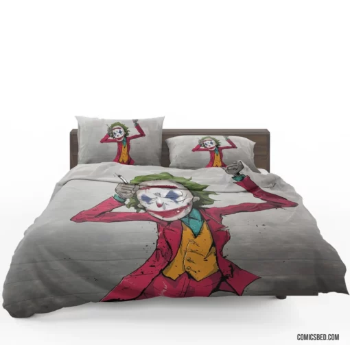 Joker DC Mysterious Persona Comic Bedding Set