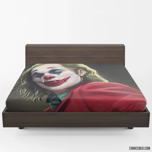 Joker DC Playful Charade Comic Fitted Sheet