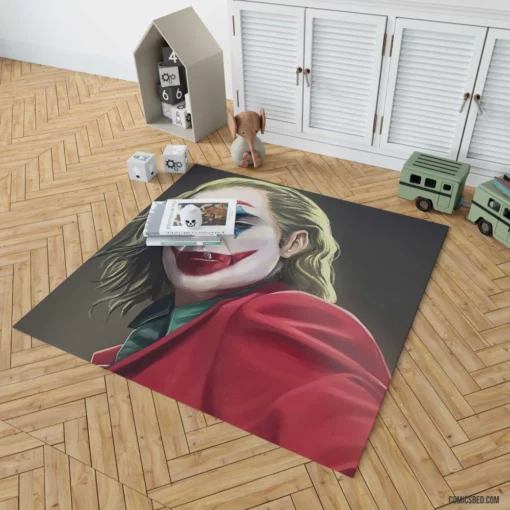 Joker DC Playful Charade Comic Rug 1