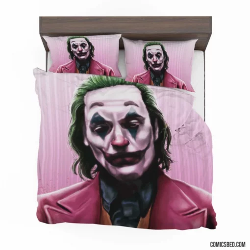 Joker DC Puzzling Trickster Comic Bedding Set 1