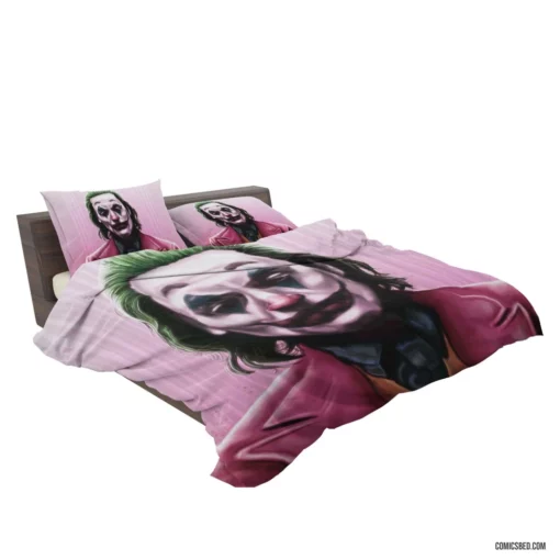 Joker DC Puzzling Trickster Comic Bedding Set 2