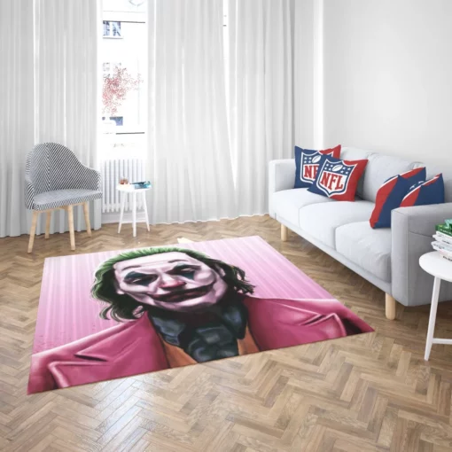 Joker DC Puzzling Trickster Comic Rug 2