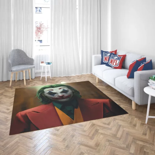 Joker DC Trickster of Chaos Comic Rug 2