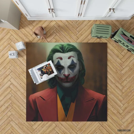 Joker DC Trickster of Chaos Comic Rug