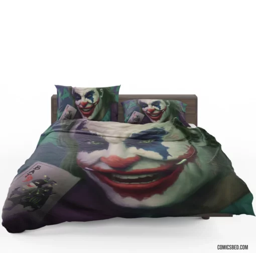 Joker DC Unfathomable Mystery Comic Bedding Set