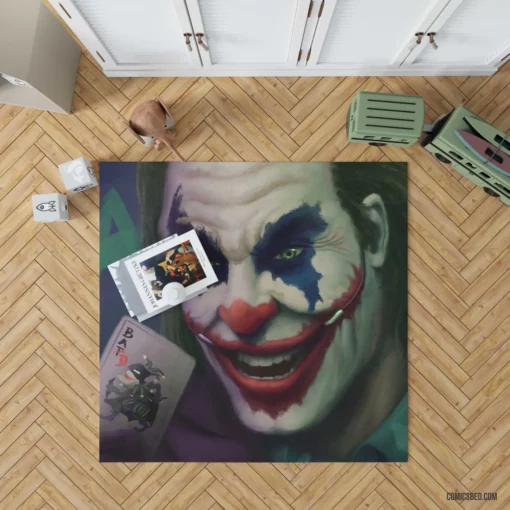 Joker DC Unfathomable Mystery Comic Rug