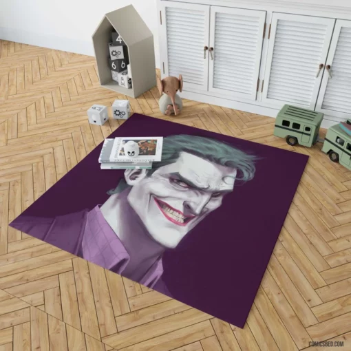 Joker DC Unforeseen Opponent Comic Rug 1