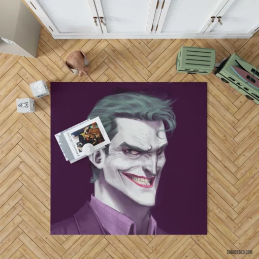 Joker DC Unforeseen Opponent Comic Rug