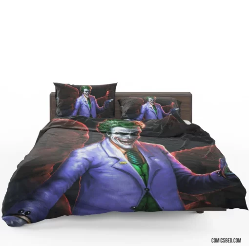 Joker DC Unpredictable Adversary Comic Bedding Set