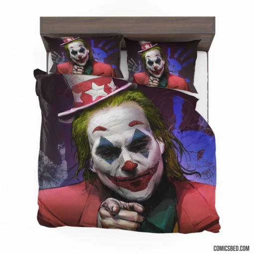 Joker DC Unpredictable Jest Comic Bedding Set 1