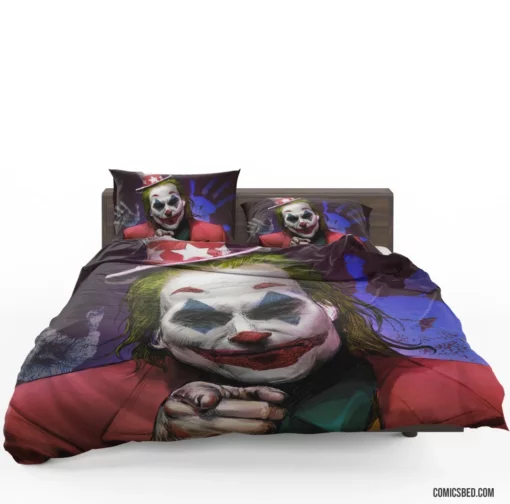 Joker DC Unpredictable Jest Comic Bedding Set