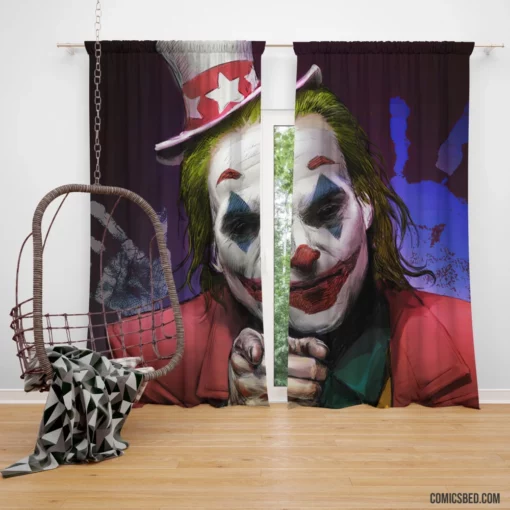 Joker DC Unpredictable Jest Comic Curtain